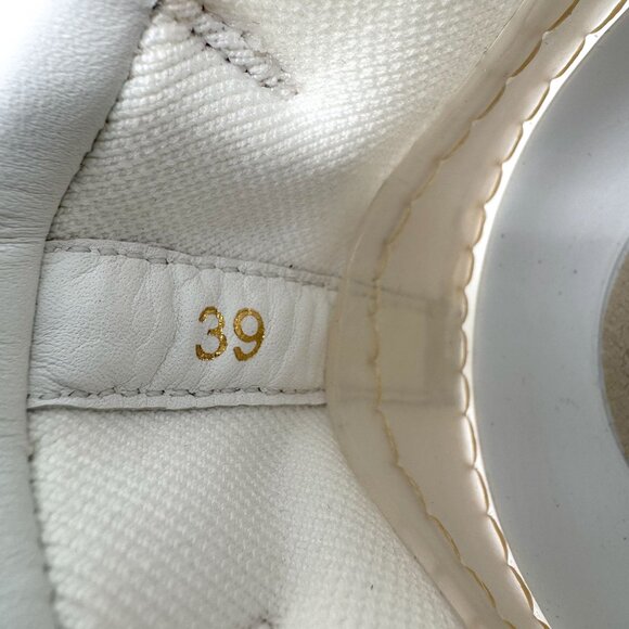 Christian Louboutin Arpoador Blue Drawstring Sneaker Size 39 US 9 Women's 7028 - Picture 14 of 15